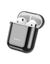 Wholesale Baseus Shining Hook Case For AirPods 1/2nd Generation Black - BSU829BLK - {ean13} - Hurt