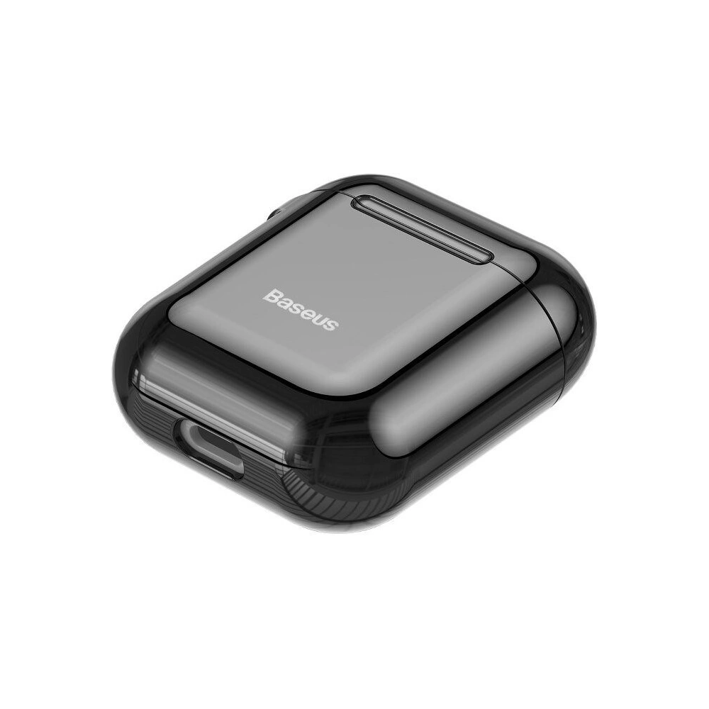 Wholesale Baseus Shining Hook Case For AirPods 1/2nd Generation Black - BSU829BLK - {ean13} - Hurt