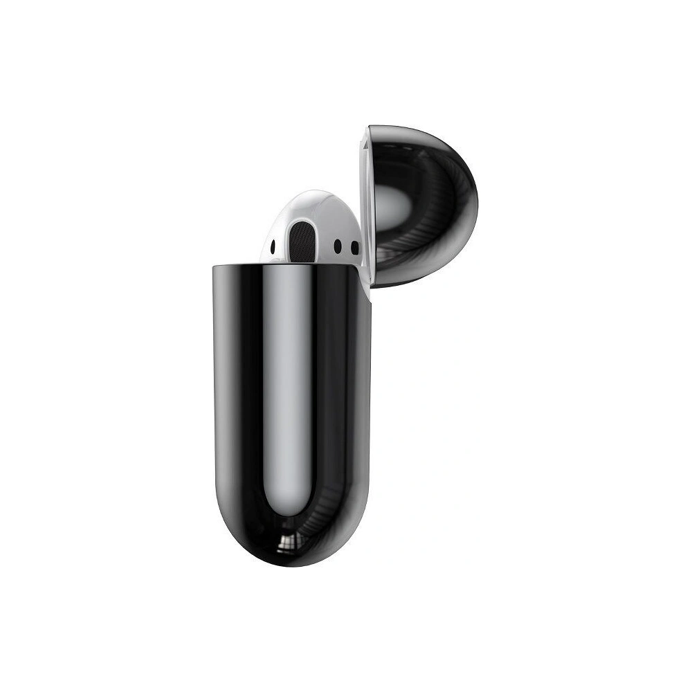 Wholesale Baseus Shining Hook Case For AirPods 1/2nd Generation Black - BSU829BLK - {ean13} - Hurt
