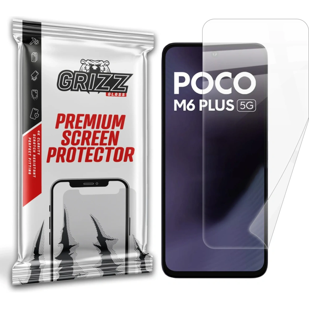 Wholesale GrizzGlass CeramicFilm for Xiaomi POCO M6 Plus 5G - GRZ10957 - {ean13} - Hurt