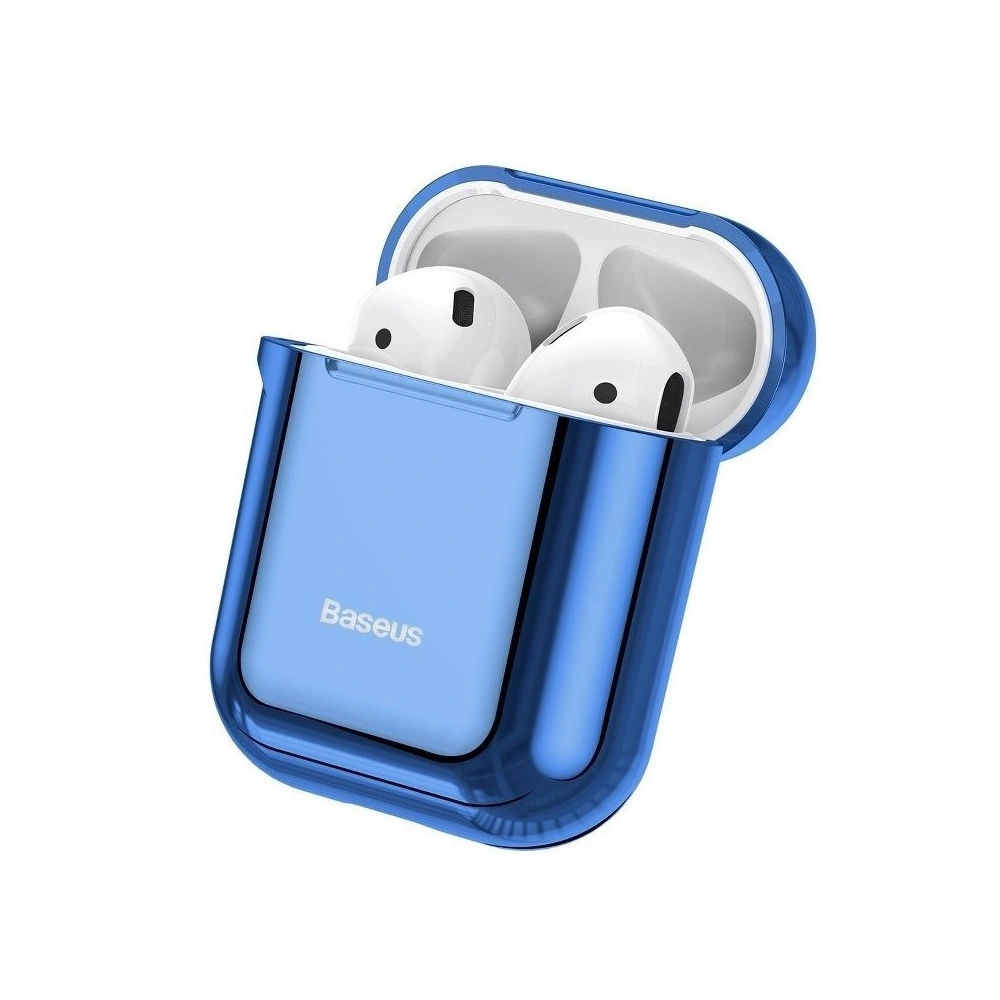 Hurtownia GSM - Etui Baseus Shining Hook Case pentru Apple AirPods (albastre) - BSU830BLU - {ean13} - Hurt