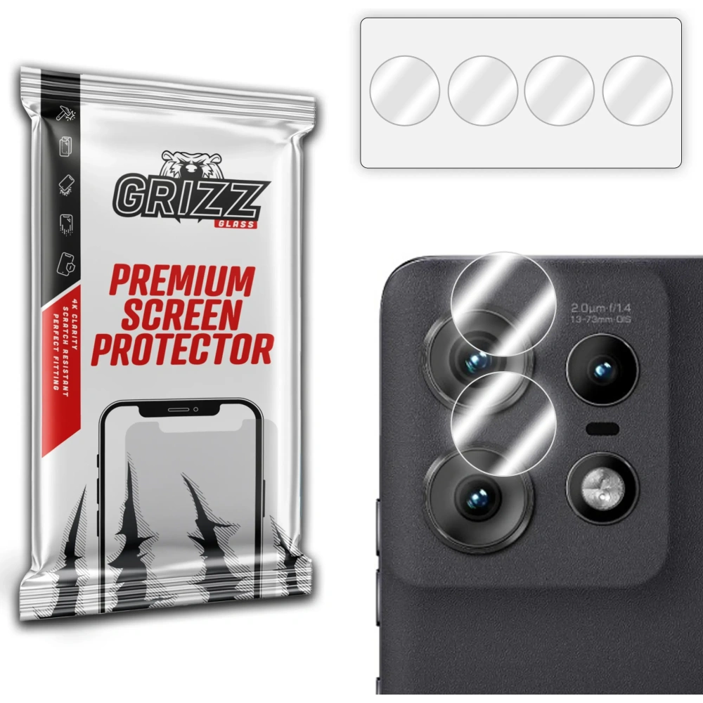 Hurtownia GSM - Sticlă pentru cameră GrizzGlass HybridGlass pentru Motorola Edge 50 - GRZ10966 - {ean13} - Hurt