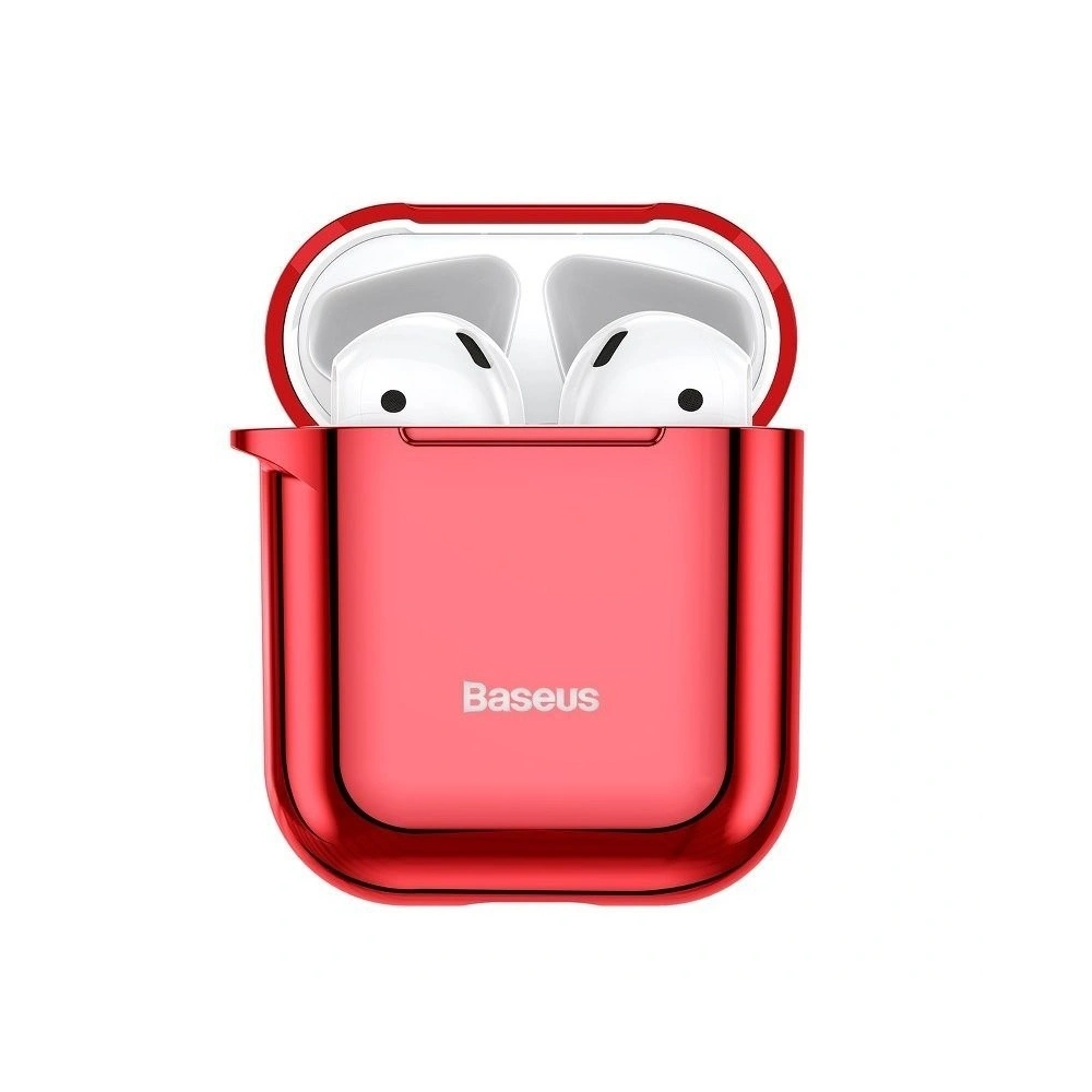 Hurtownia GSM - Etui Baseus Shining Hook Case do Apple AirPods (czerwone) - BSU831RED - {ean13} - Hurt