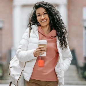 Hurtownia GSM - Etui Tech-Protect silikonový háček Apple Airpods Pro 1 / 2 Cafe Latte - THP3028 - {ean13} - Hurt
