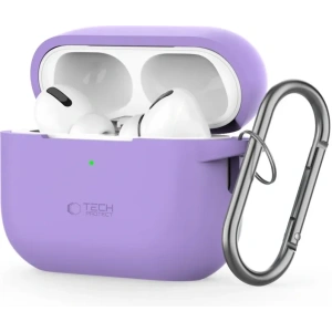 Hurtownia GSM - Etui Tech-Protect silikonový háček Apple Airpods Pro 1 / 2 levandulový - THP3026 - {ean13} - Hurt