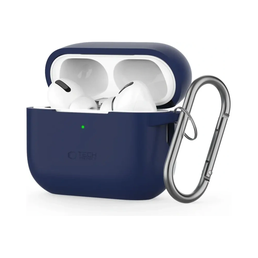 Hurtownia GSM - Tech-Protect Silicone Hook Apple Airpods Pro 1 / 2 Albastru Navy - THP3024 - {ean13} - Hurt