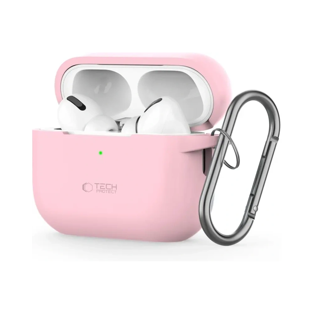 Hurtownia GSM - Etui Tech-Protect szilikon kampó Apple Airpods Pro 1 / 2 poros rózsaszín - THP3022 - {ean13} - Hurt