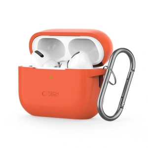 Hurtownia GSM - Etui Tech-Protect silikonový háček Apple Airpods Pro 1 / 2 neonově oranžový - THP3021 - {ean13} - Hurt