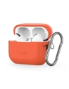 Etui Tech-Protect szilikon kampó Apple Airpods Pro 1 / 2 neon narancssárga