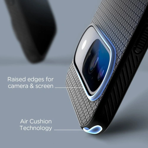 Etui Spigen Liquid Air Google Pixel 9 / 9 Pro Matte Black - Pixel 9 Pro - Spigen