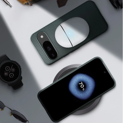 Etui Spigen Liquid Air Google Pixel 9 / 9 Pro Abyss Green - Pixel 9 Pro - Spigen