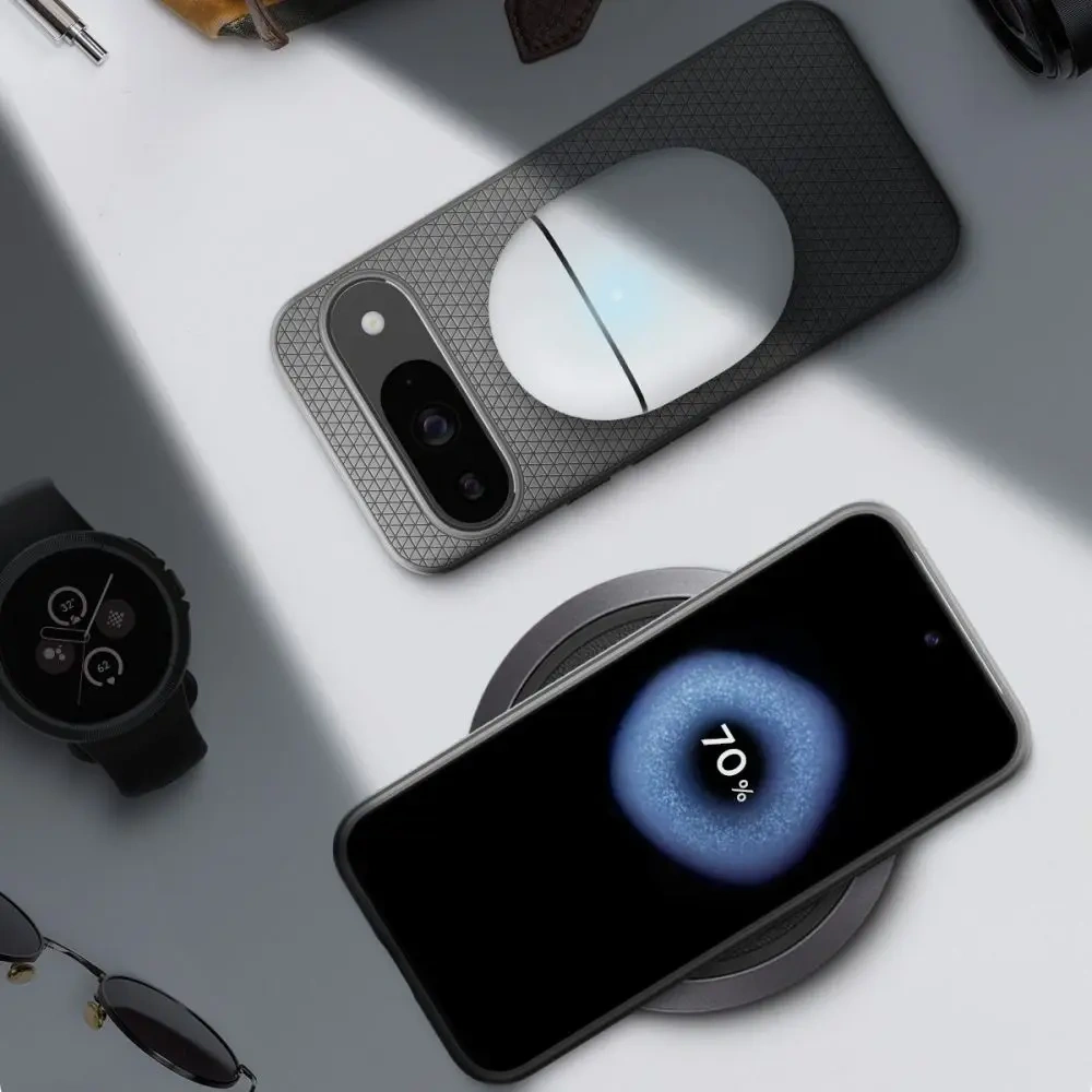 Hurtownia GSM - Etui Spigen Liquid Air Google Pixel 9 / 9 Pro Mramorově šedá - SPN3477 - {ean13} - Hurt