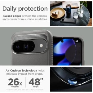 Hurtownia GSM - Spigen Carcasă Rugged Armor Google Pixel 9 / 9 Pro Marble Grey - SPN3479 - {ean13} - Hurt