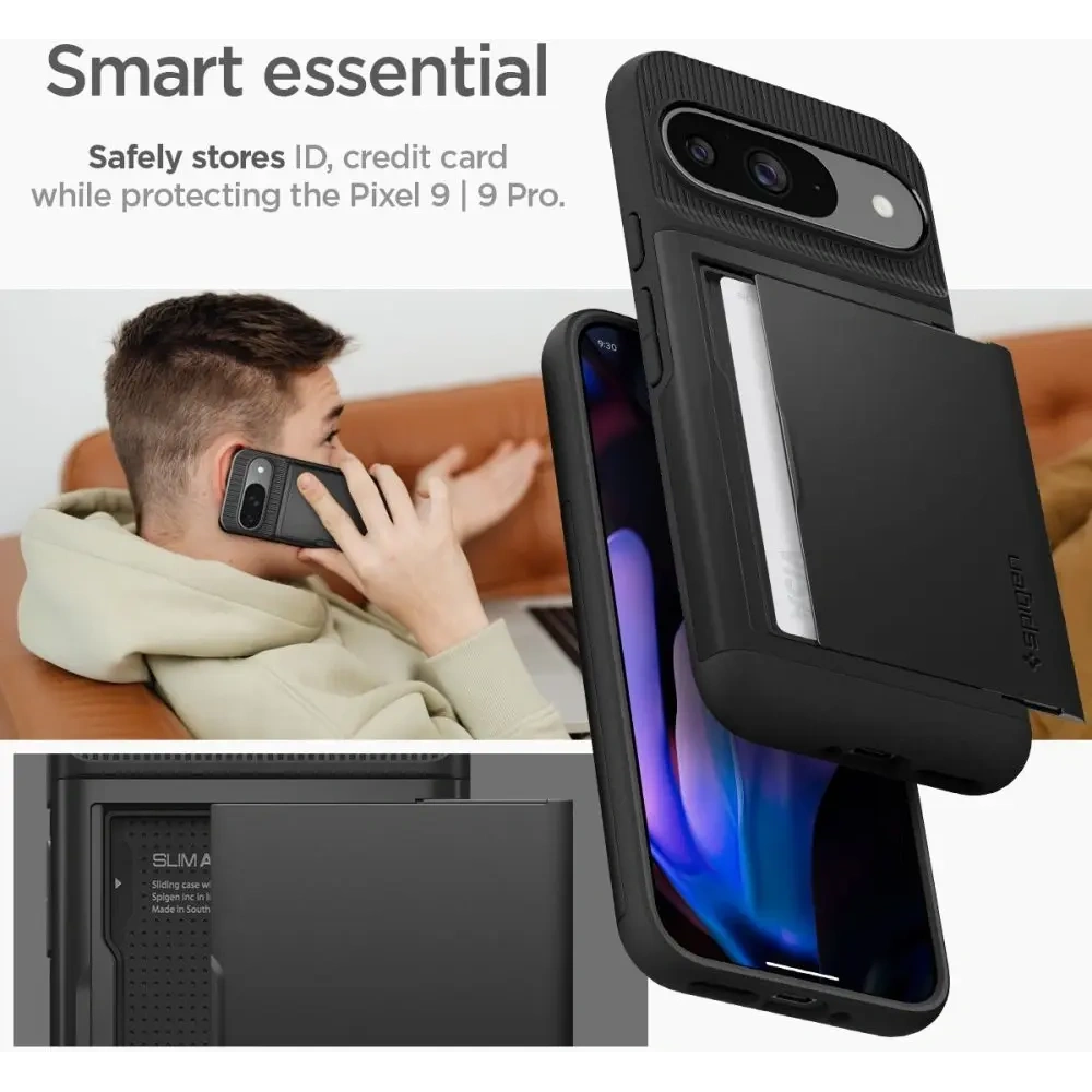 Hurtownia GSM - Etui Spigen Slim Armor CS Google Pixel 9 / 9 Pro Black - SPN3480 - {ean13} - Hurt