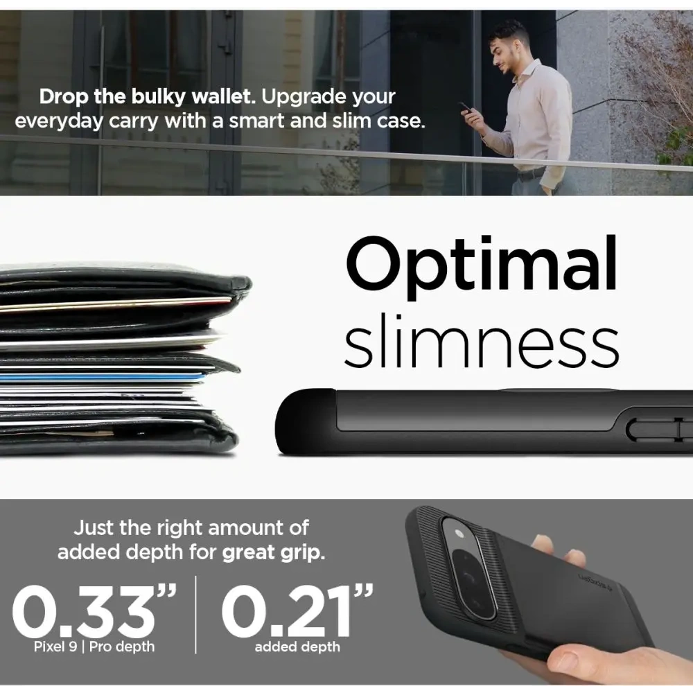 Hurtownia GSM - Etui Spigen Slim Armor CS Google Pixel 9 / 9 Pro Black - SPN3480 - {ean13} - Hurt