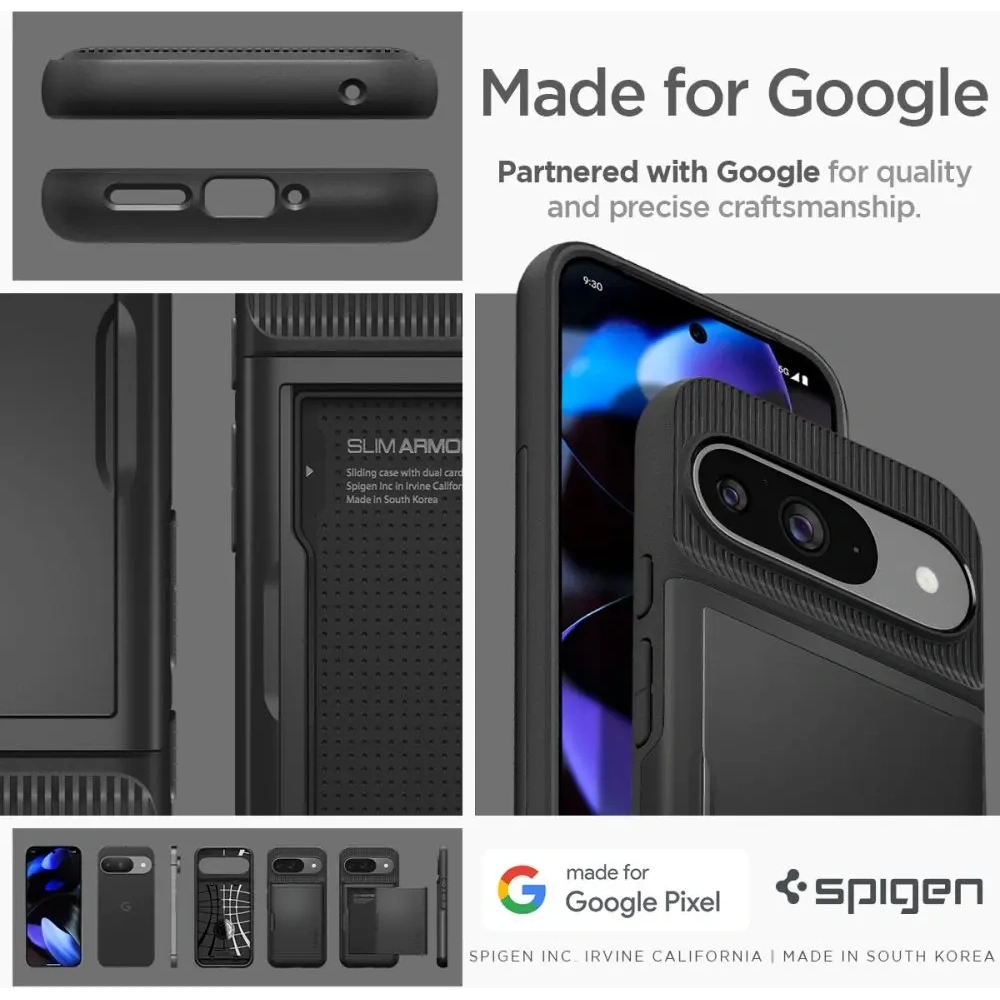 Wholesale Case Spigen Slim Armor CS Google Pixel 9 / 9 Pro Black - SPN3480 - {ean13} - Hurt