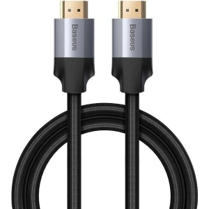 Baseus Enjoyment Series 4K Male To 4K Male Cable 1m Dark gray