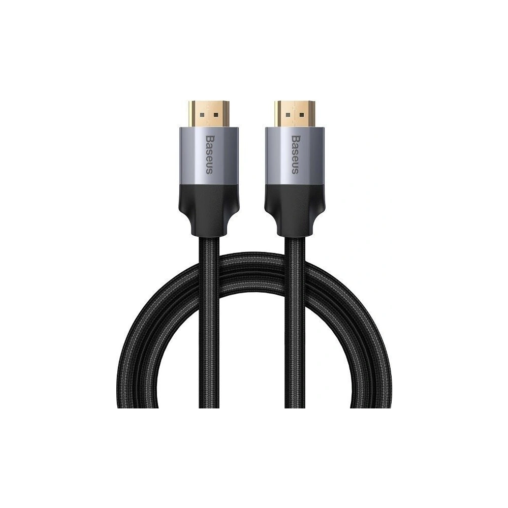Hurtownia GSM - Kabel HDMI 2.0 Baseus Enjoyment Series, 4K, 3D, 1m (szary) - BSU835GRY - {ean13} - Hurt
