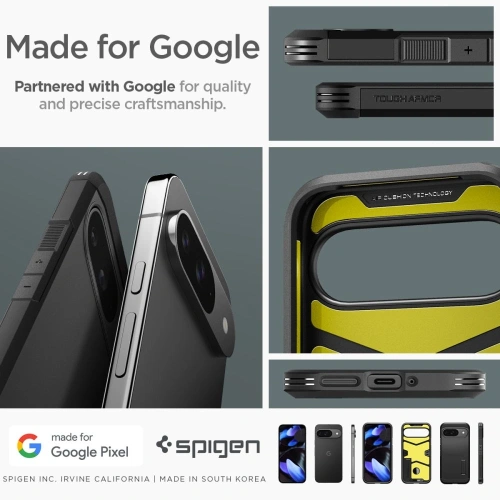 Etui Spigen Tough Armor Google Pixel 9 / 9 Pro Black - Pixel 9 Pro - Spigen