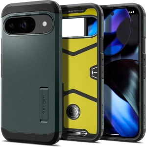 Case Spigen Tough Armor Google Pixel 9 / 9 Pro Abyss Green - Pixel 9 / 9 Pro - Spigen