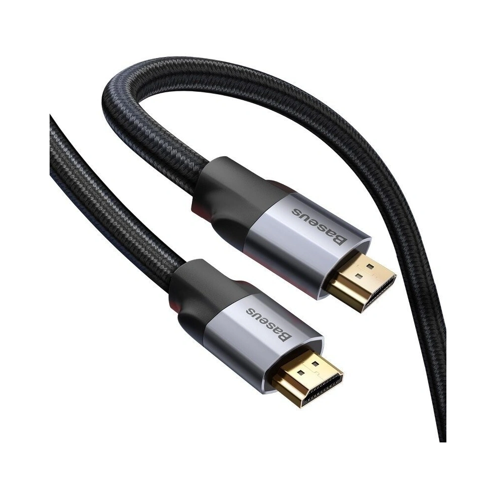 Hurtownia GSM - Kabel HDMI 2.0 Baseus Enjoyment Series, 4K, 3D, 1m (szary) - BSU835GRY - {ean13} - Hurt