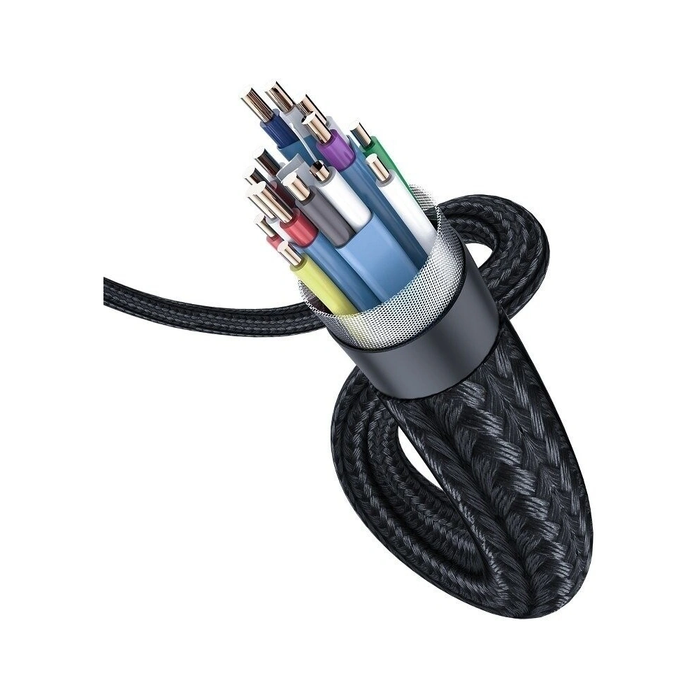 Hurtownia GSM - Kabel HDMI 2.0 Baseus Enjoyment Series, 4K, 3D, 1m (szary) - BSU835GRY - {ean13} - Hurt