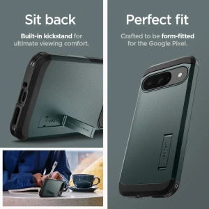Hurtownia GSM - Spigen Carcasă Tough Armor Google Pixel 9 / 9 Pro Abyss Green - SPN3482 - {ean13} - Hurt