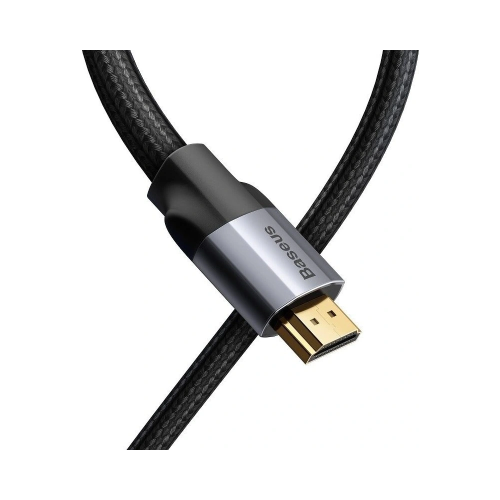 Hurtownia GSM - Kabel HDMI 2.0 Baseus Enjoyment Series, 4K, 3D, 1m (szary) - BSU835GRY - {ean13} - Hurt