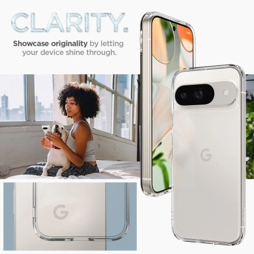 Etui Spigen Ultra Hybrid Google Pixel 9 / 9 Pro Crystal Clear - Pixel 9 Pro - Spigen
