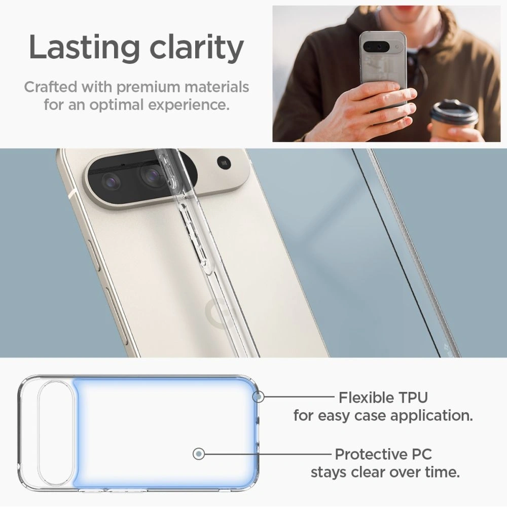Hurtownia GSM - Spigen Carcasă Ultra Hybrid Google Pixel 9 / 9 Pro Crystal Clear - SPN3486 - {ean13} - Hurt
