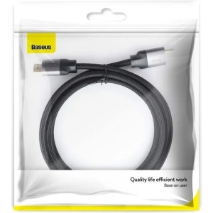Baseus Enjoyment Series 4K Male To 4K Male Cable 1m Dark gray