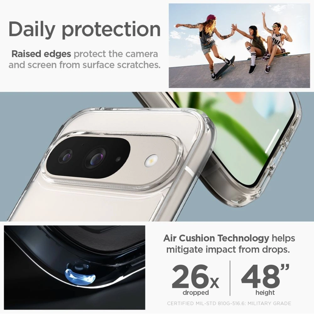Hurtownia GSM - Spigen Carcasă Ultra Hybrid Google Pixel 9 / 9 Pro Crystal Clear - SPN3486 - {ean13} - Hurt