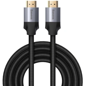 Baseus Enjoyment Series 4K Male To 4K Male Cable 1m Dark gray