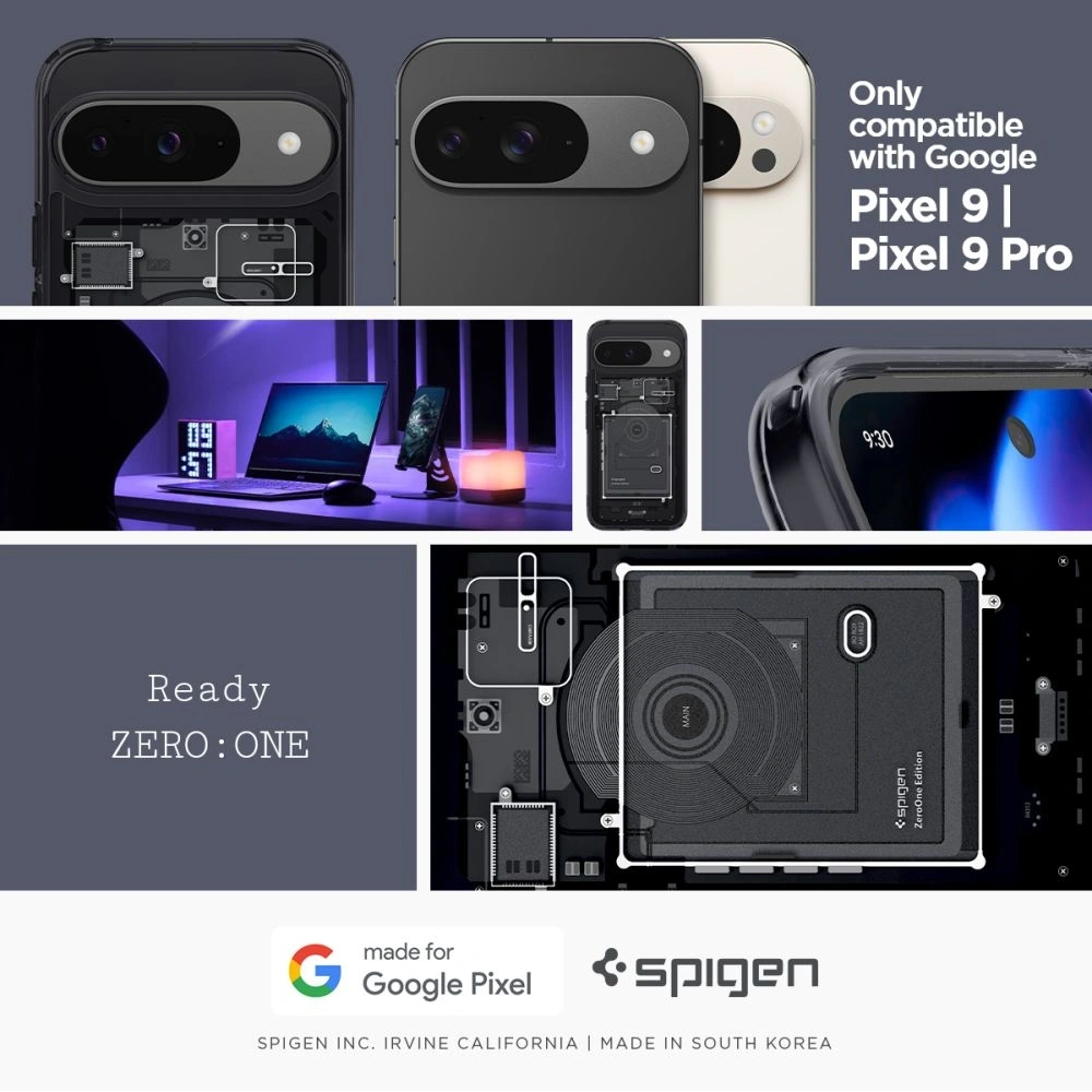 Hurtownia GSM - Spigen Caz Ultra Hybrid Google Pixel 9 / 9 Pro Zero One - SPN3488 - {ean13} - Hurt