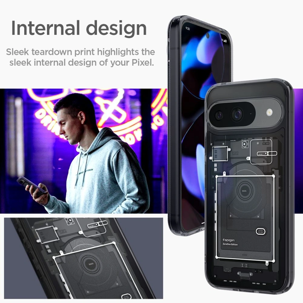 Hurtownia GSM - Spigen Caz Ultra Hybrid Google Pixel 9 / 9 Pro Zero One - SPN3488 - {ean13} - Hurt