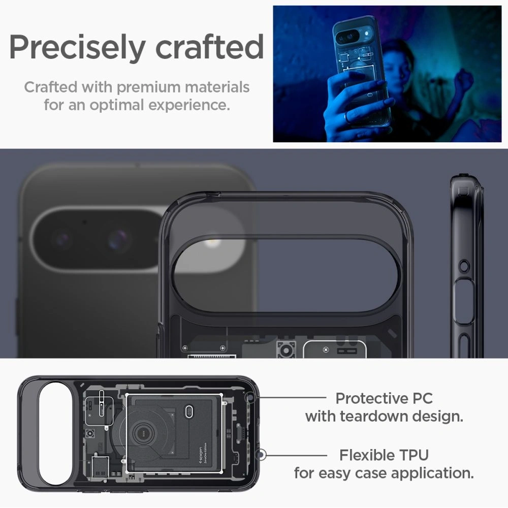Hurtownia GSM - Spigen Caz Ultra Hybrid Google Pixel 9 / 9 Pro Zero One - SPN3488 - {ean13} - Hurt
