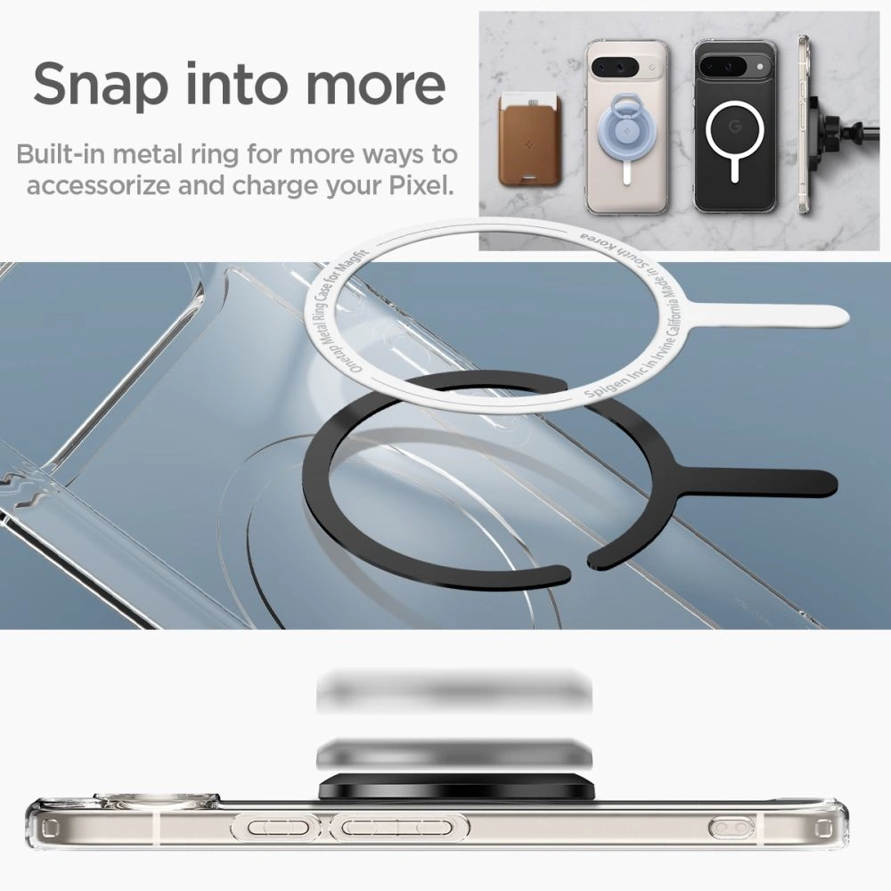 Hurtownia GSM - Etui Spigen Ultra Hybrid Onetap Ring MagSafe Google Pixel 9 Pro White - SPN3489 - {ean13} - Hurt