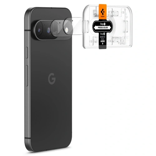 Szkło hartowane na aparat Spigen Optik.tr ez Fit Camera Protector Google Pixel 9 Crystal Clear [2 PACK] - Pixel 9 - Spigen