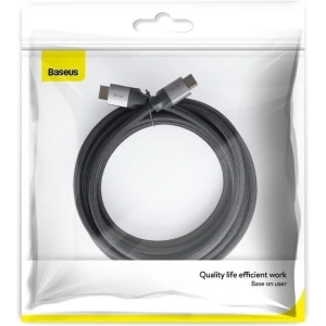 Baseus Enjoyment Series 4K Male To 4K Male Cable 1m Dark gray