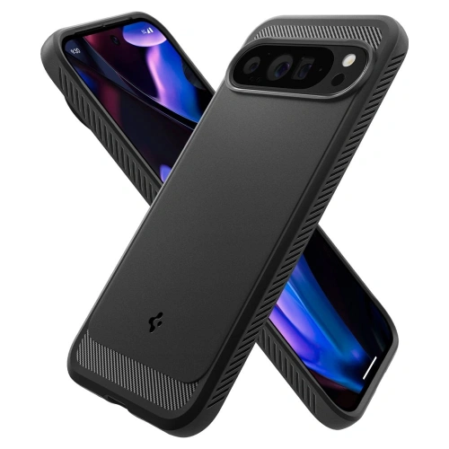 Etui Spigen Rugged Armor Google Pixel 9 Pro XL Matte Black - Pixel 9 Pro XL - Spigen