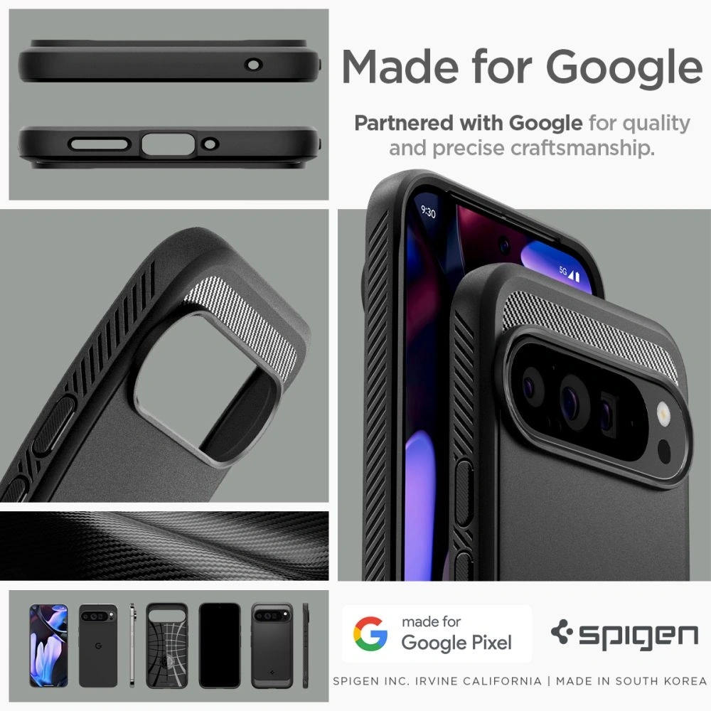 Hurtownia GSM - Spigen Gehäuse Rugged Armor Google Pixel 9 Pro XL Mattschwarz - SPN3494 - {ean13} - Hurt