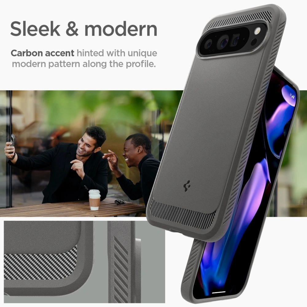 Hurtownia GSM - Etui Spigen Rugged Armor Google Pixel 9 Pro XL Márvány Szürke - SPN3495 - {ean13} - Hurt