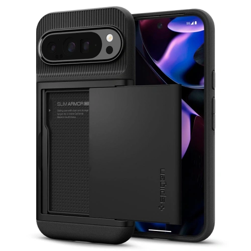 Etui Spigen Slim Armor CS Google Pixel 9 Pro XL Black - Pixel 9 Pro XL - Spigen