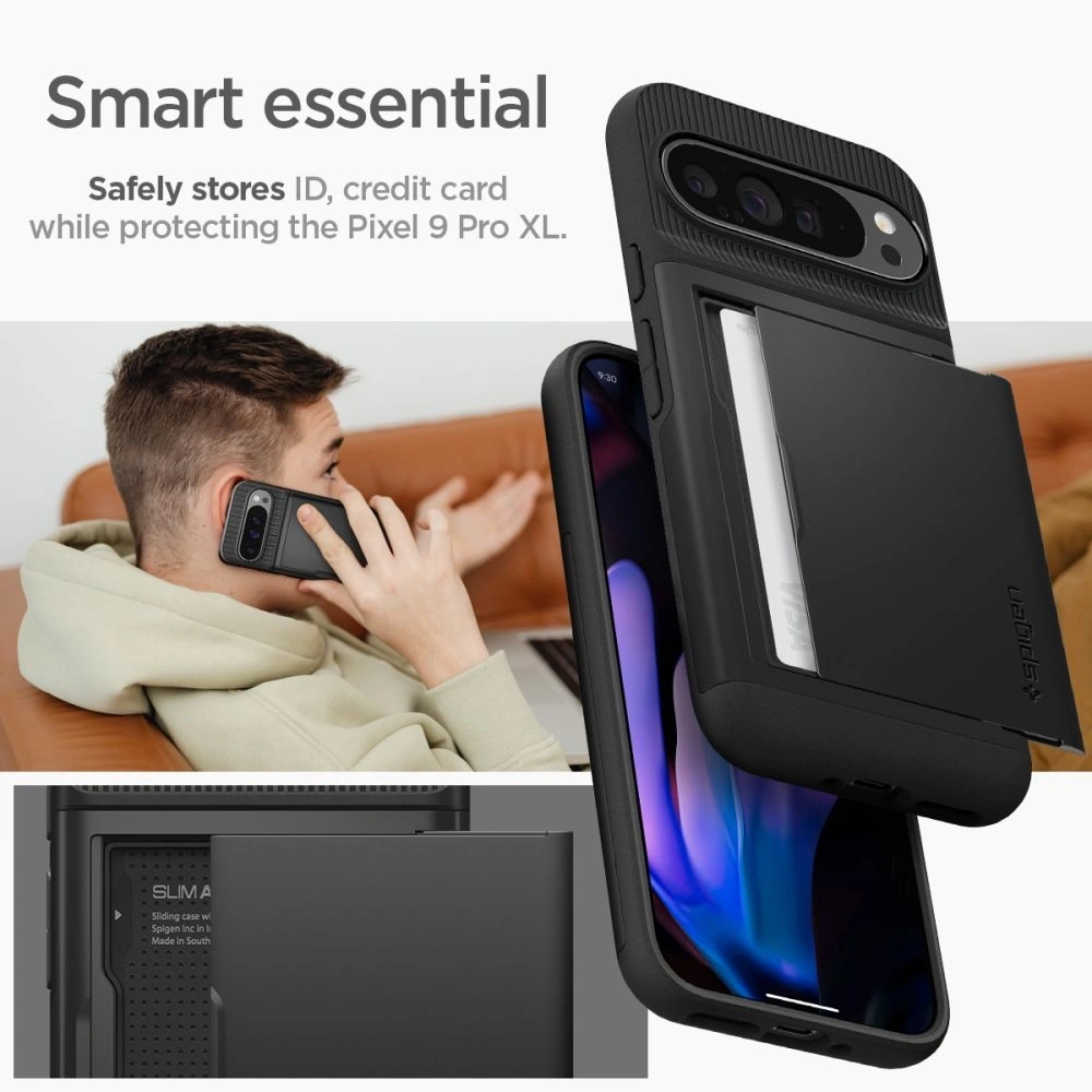 Hurtownia GSM - Spigen Carcasă Slim Armor CS Google Pixel 9 Pro XL negru - SPN3496 - {ean13} - Hurt