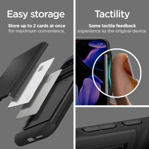 Etui Spigen Slim Armor CS Google Pixel 9 Pro XL Black - Pixel 9 Pro XL - Spigen