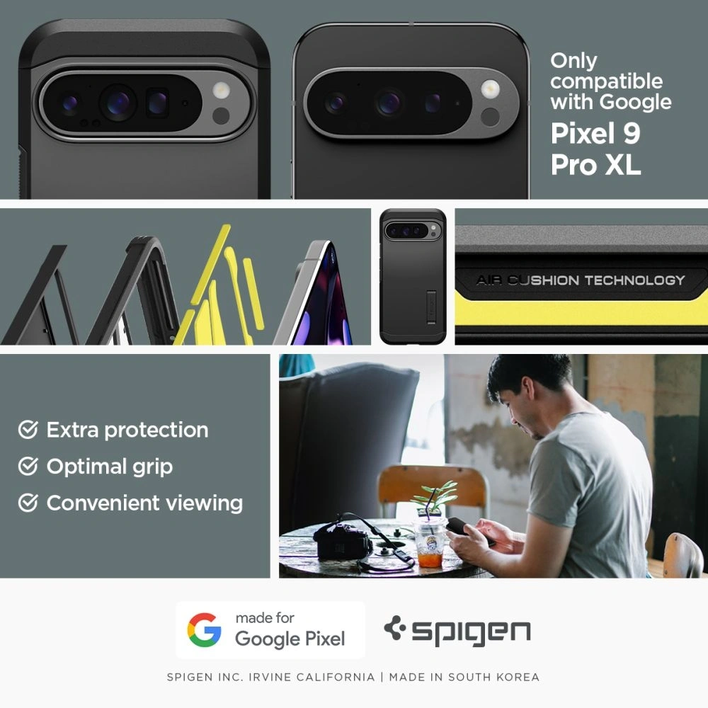 Hurtownia GSM - Spigen Carcasă Tough Armor Google Pixel 9 Pro XL Negru - SPN3497 - {ean13} - Hurt