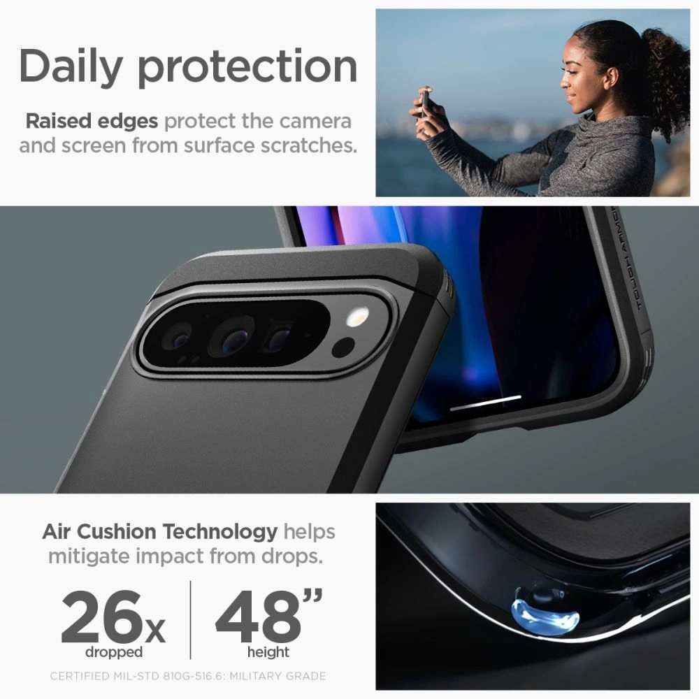 Hurtownia GSM - Spigen Carcasă Tough Armor Google Pixel 9 Pro XL Negru - SPN3497 - {ean13} - Hurt