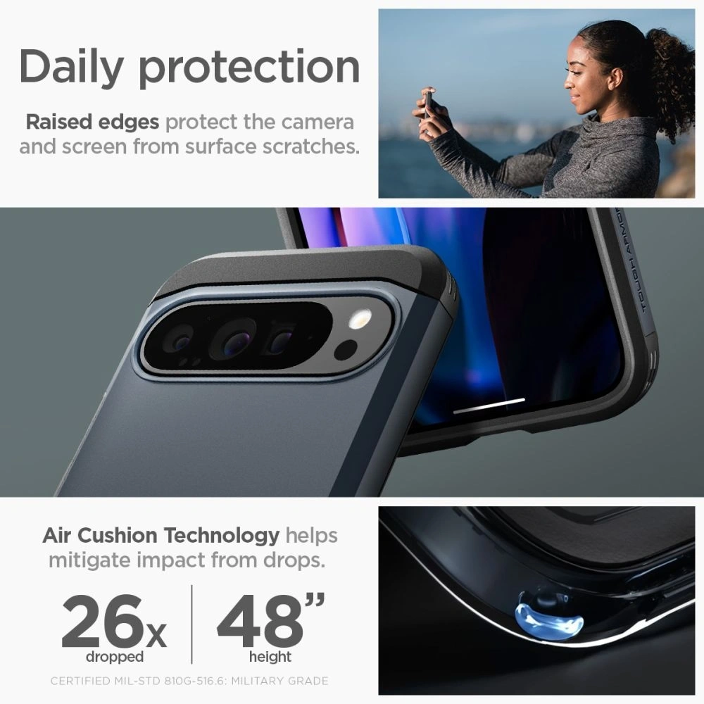 Hurtownia GSM - Etui Spigen Tough Armor Google Pixel 9 Pro XL Fém Slate - SPN3498 - {ean13} - Hurt