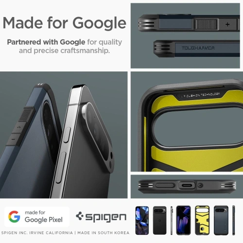 Etui Spigen Tough Armor Google Pixel 9 Pro XL Metal Slate - Pixel 9 Pro XL - Spigen
