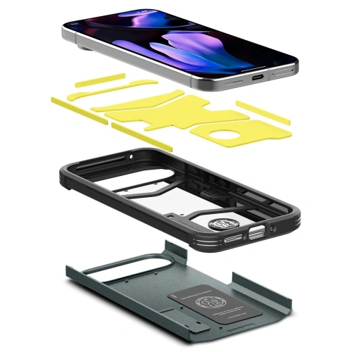 Etui Spigen Tough Armor Google Pixel 9 Pro XL Abyss Green - Pixel 9 Pro XL - Spigen